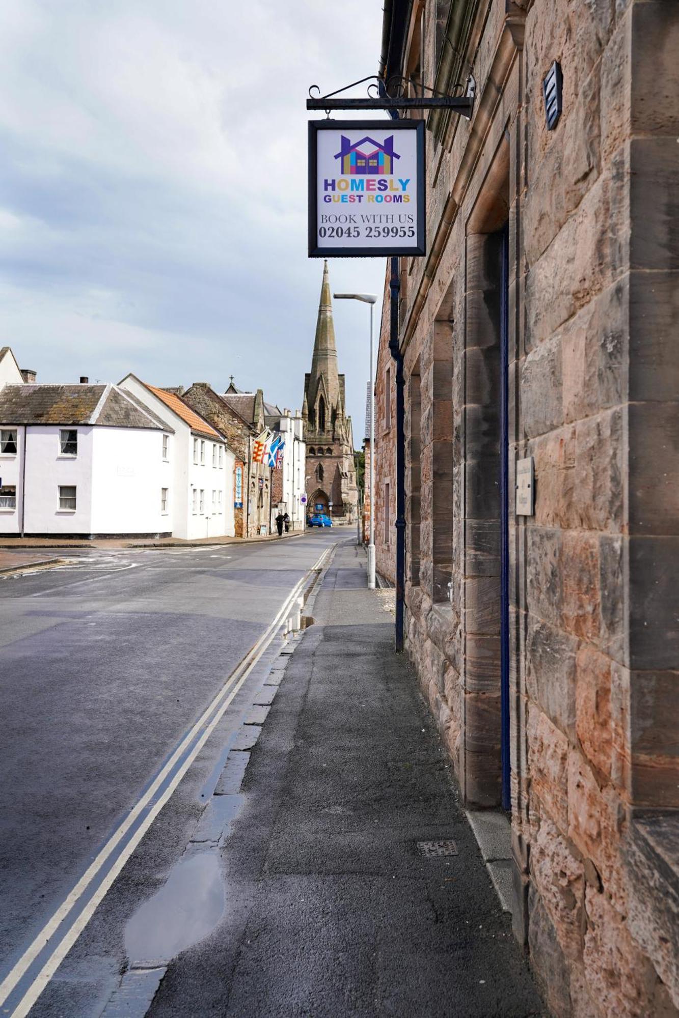 Homesly Guest Rooms, Comfortable En-Suite Guest Rooms With Free Parking And Self Check-In Berwick Upon Tweed Luaran gambar
